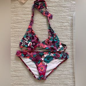 Drago Bikini Swimsuit Floral